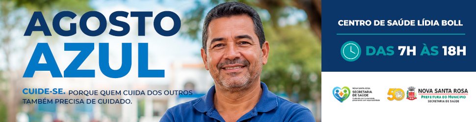 Nova Santa Rosa agosto