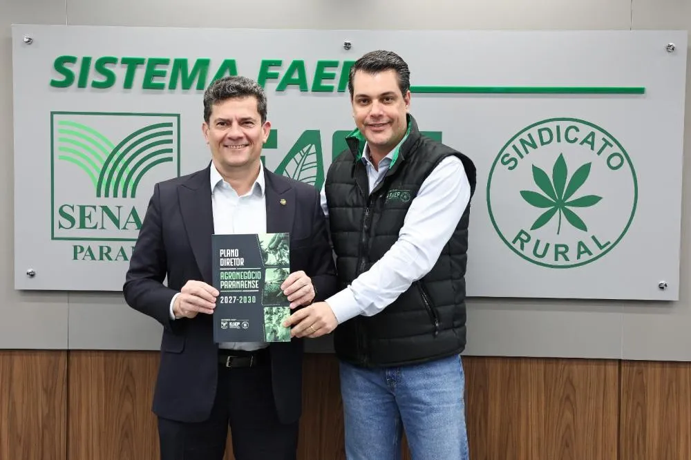 Sistema FAEP entrega Plano Diretor do Agro a Sergio Moro