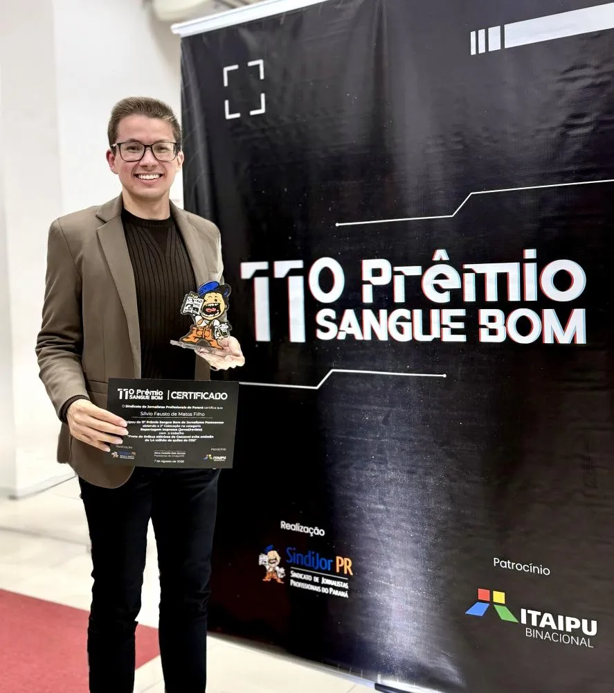 Reportagem de Silvio Matos no Preto no Branco conquista prêmio estadual