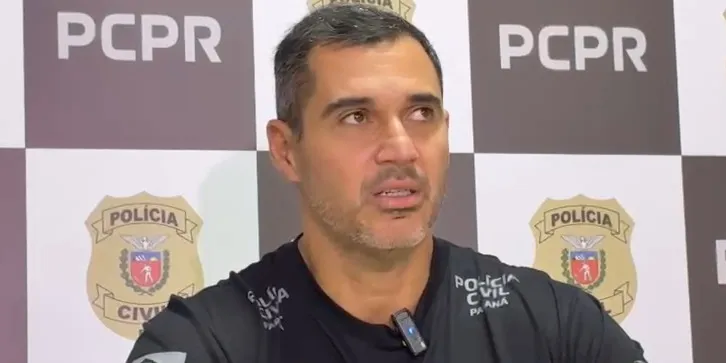 Delegado Fabiano Mozza detalhou a investigação sobre o assassinato de Everton Rodrigues dos Santos.