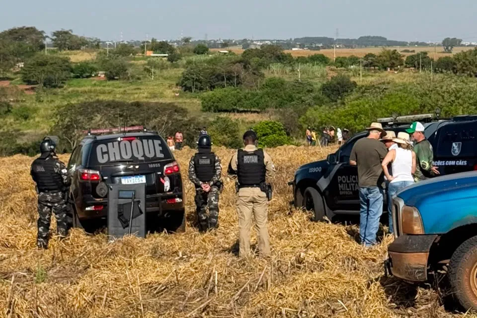 Fazenda São Paulo, em Terra Roxa, foi desocupada no domingo após ocupação por cerca de 30 indígenas.