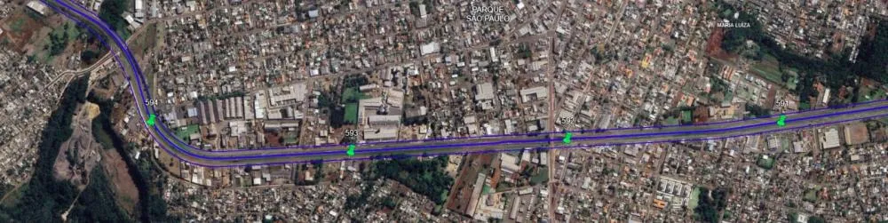 Trecho onde serão realizadas as obrasFoto: Divulgação/Assessoria