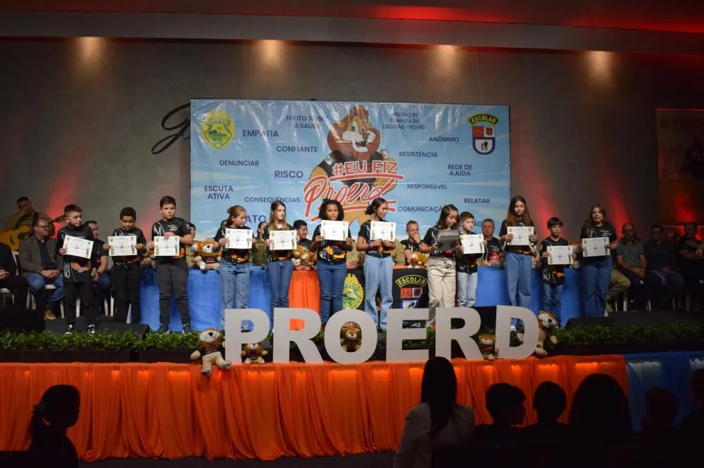  Formatura do Proerd acontece nesta sexta-feira(28), em Marechal Cândido Rondon