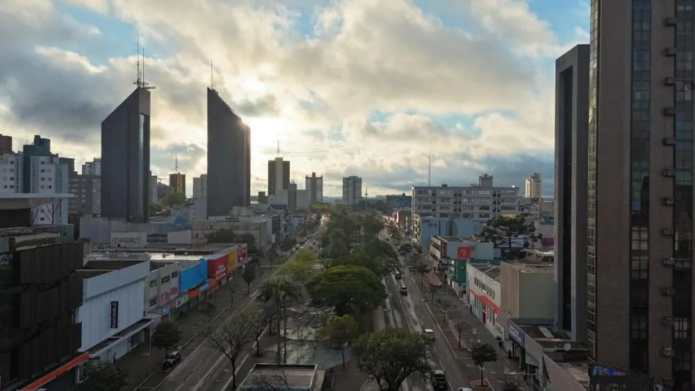 Cascavel teve mínima de 7,1°C durante a manhã deste sábado.