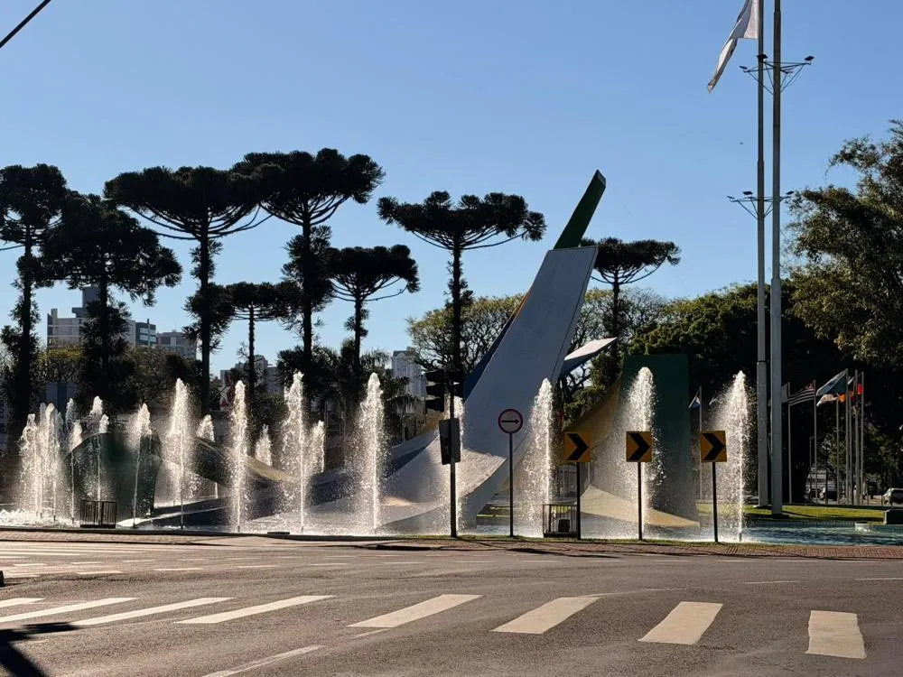 Cascavel registrou mínima de 9,2°C neste domingo, segundo dados do Simepar.