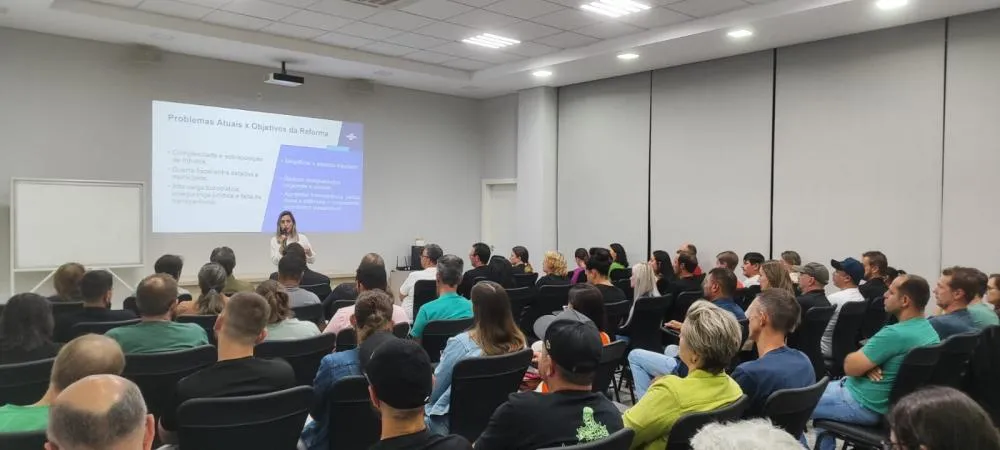 Encontro na Acimacar apresentou mudanças tributárias e orientações para empreendedores de Marechal Cândido Rondon.