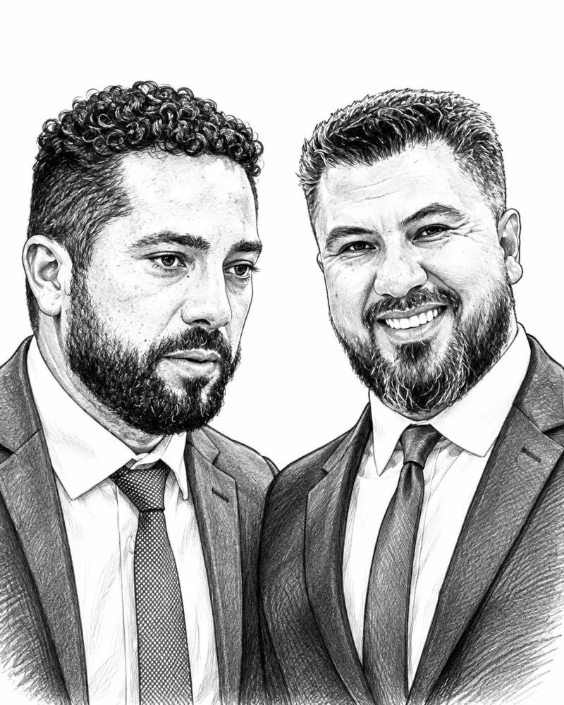 Tiago Almeida e Edson Souza