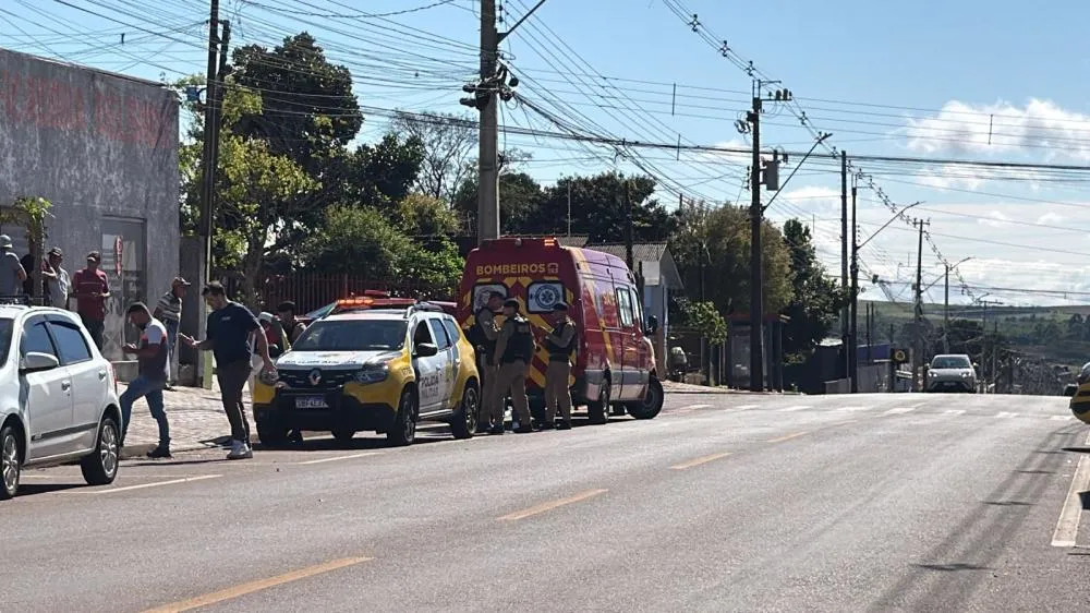 Vítima foi encaminhada ao Hospital Universitário