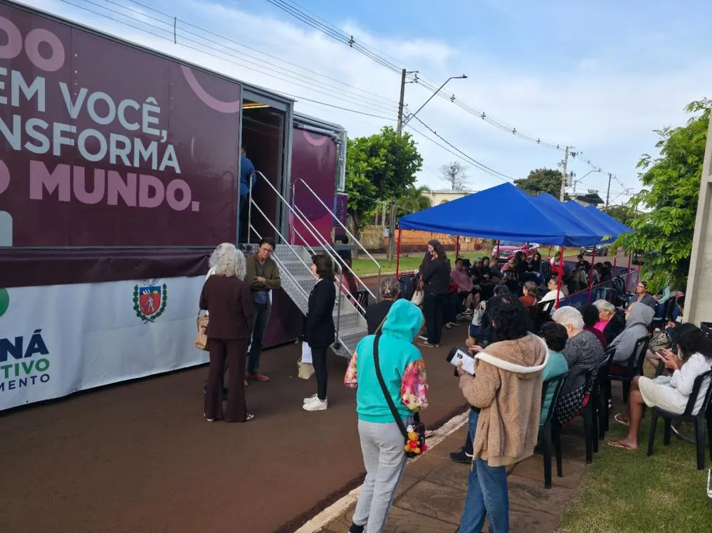 Carreta Saúde da Mulher atende 989 pacientes em Nova Santa Rosa