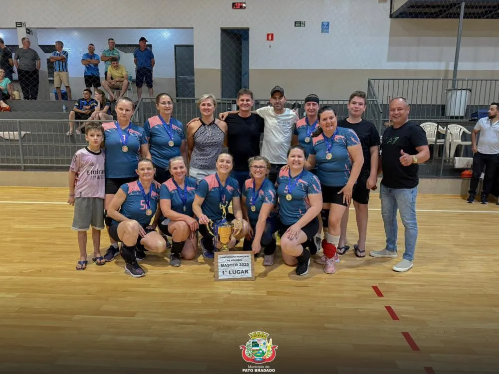 Pato Bragado encerra Campeonato Municipal de Vôlei Master