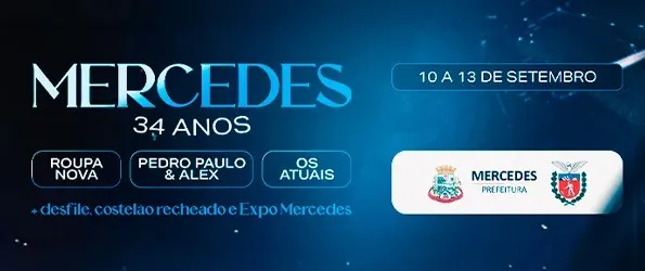 Festa dos 34 anos de Mercedes terá Roupa Nova, PPA e Costelão