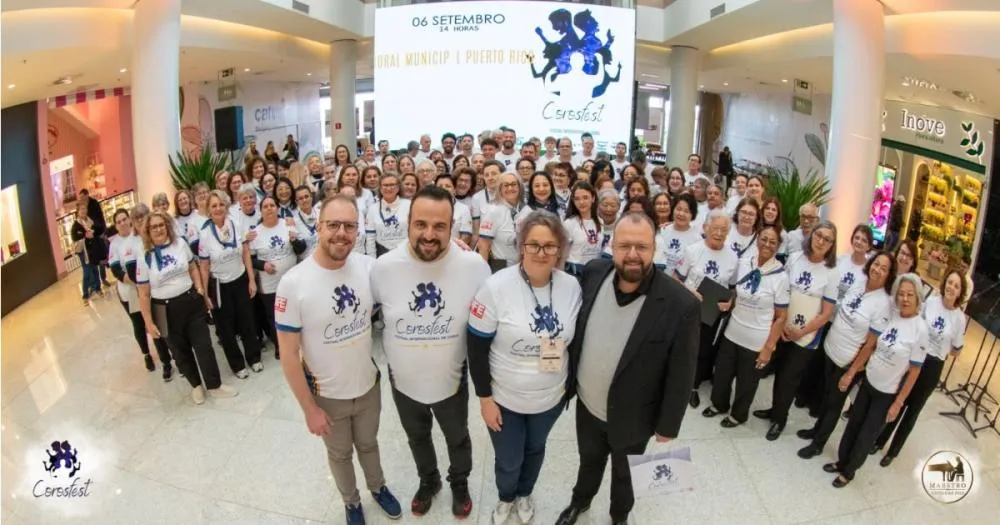Corosfest 2026 reuniu grupos do Paraná e da Argentina em apresentações realizadas em Cascavel.