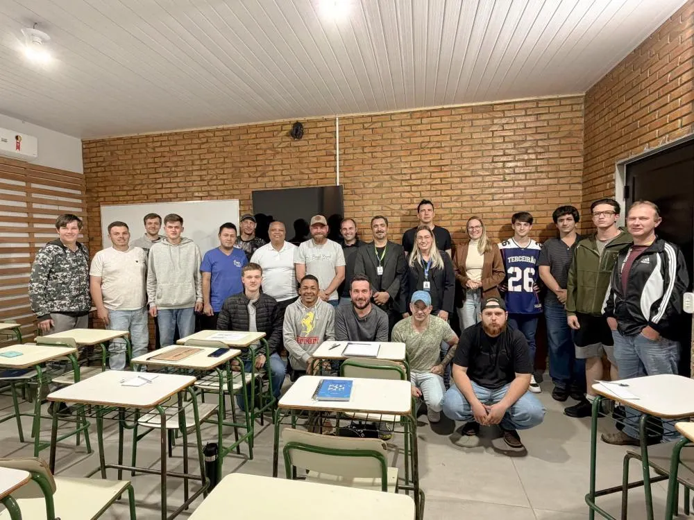 Curso de soldador começa em Entre Rios do Oeste