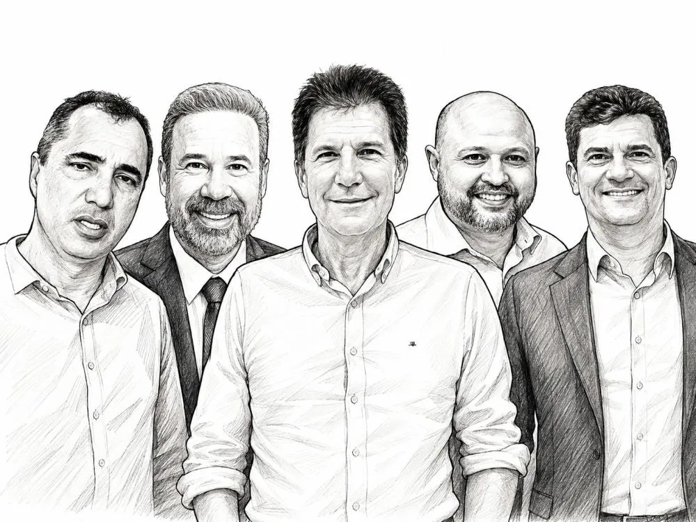  Alcione, Murbach, Berté, Edson Vasconcelos e Sergio Moro