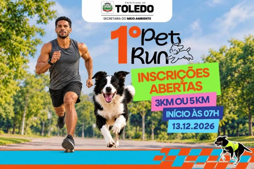 Evento reúne cães e tutores e destinará a arrecadação das inscrições a quatro ONGs de proteção animal.