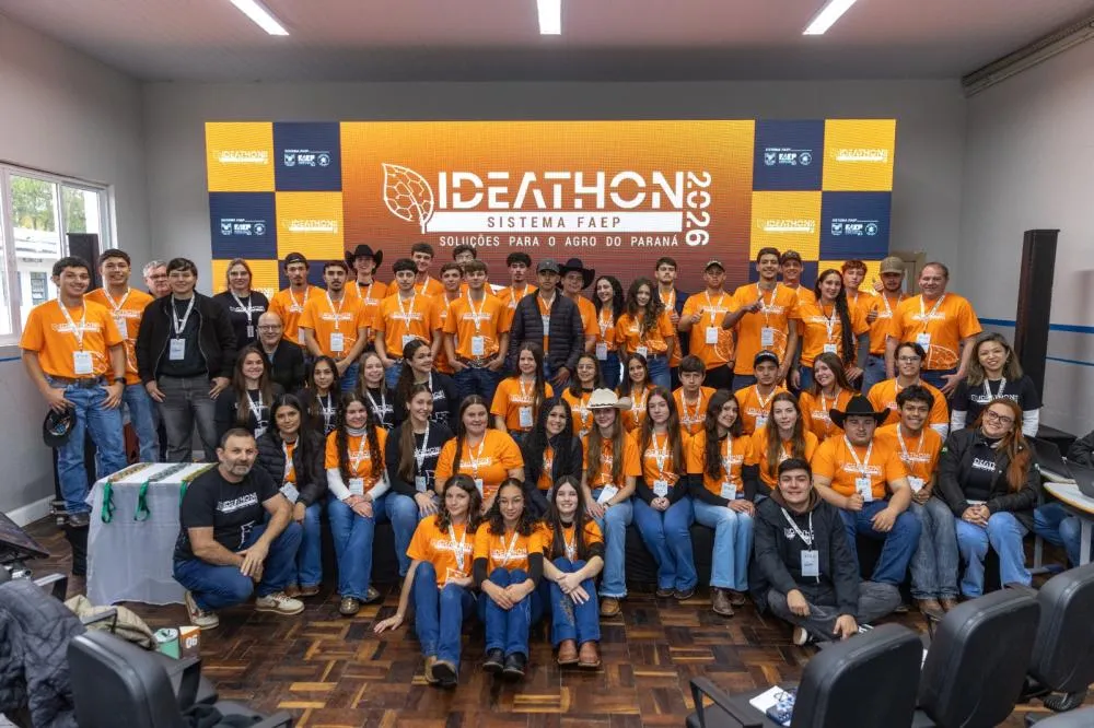 Estudantes apresentaram soluções para tornar a aplicação de defensivos agrícolas mais eficiente durante o Ideathon, em Palmeira.