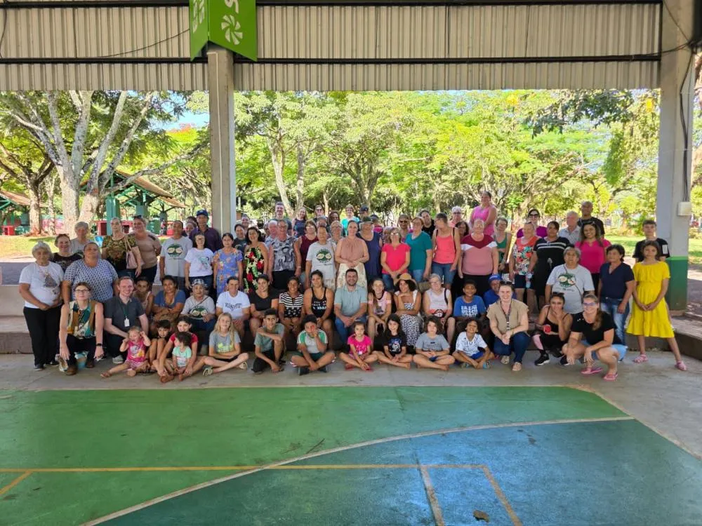 Oficinas do CRAS encerram atividades com encontro de famílias em Porto Mendes