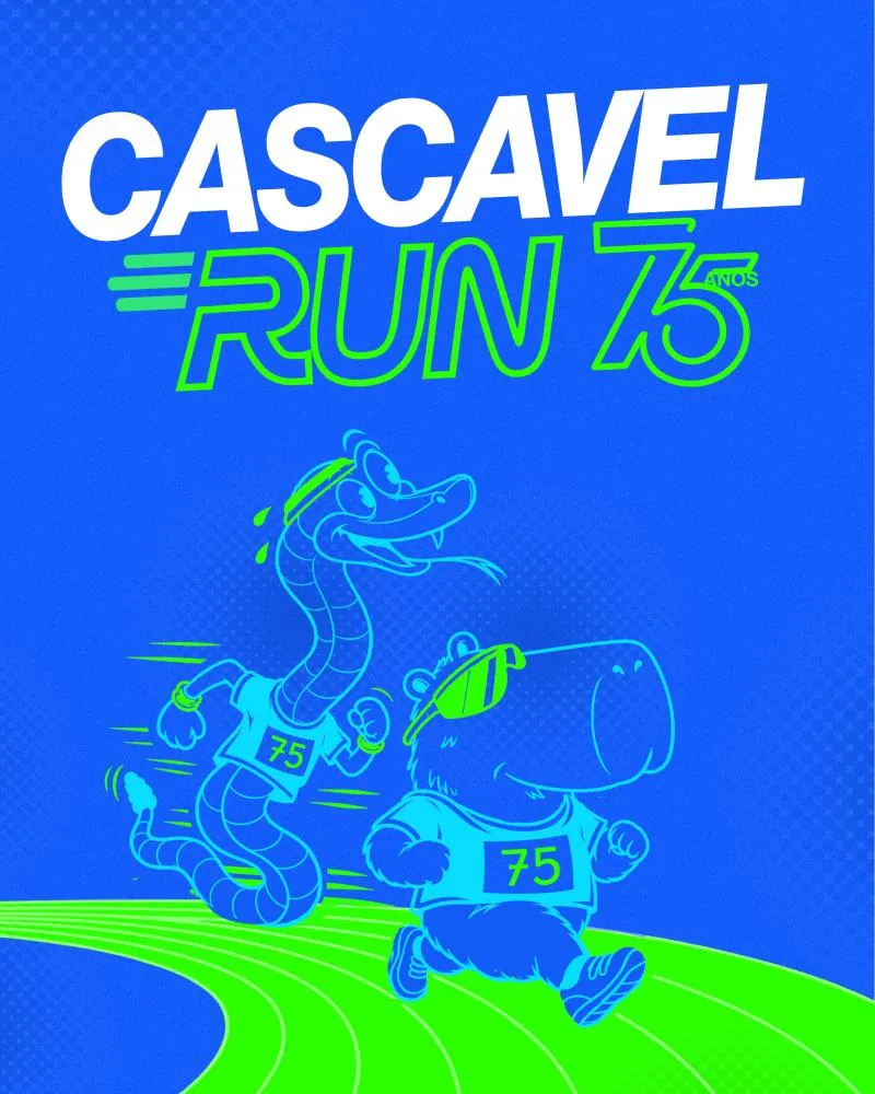 Corrida será realizada em 14 de novembro, com largada na Praça da Bíblia, em Cascavel.