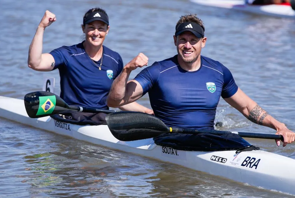 Atletas do CRC representaram o Brasil na Canoagem Velocidade dos Jogos Sul-Americanos 2026.