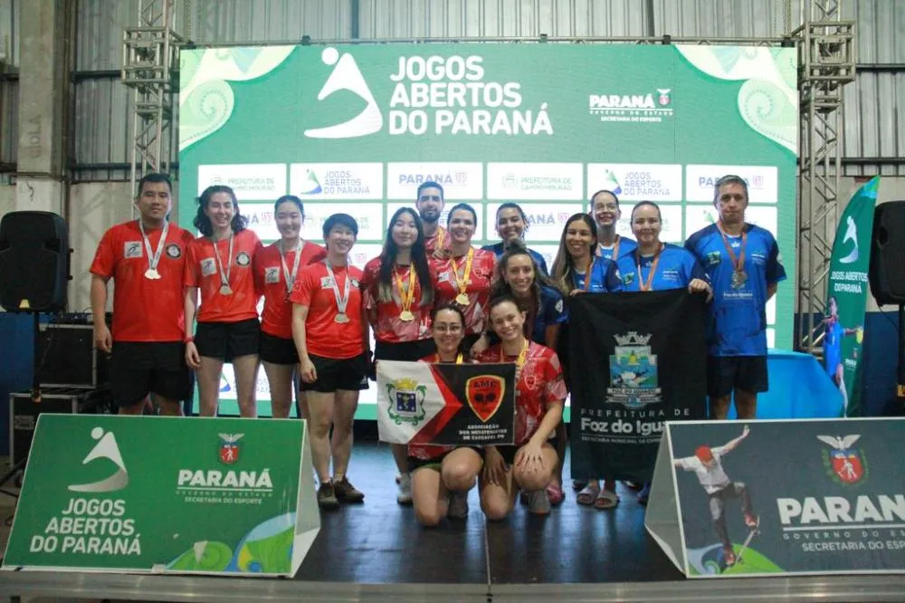 Tênis de Mesa conheceu seus vencedores nesta sexta; o fim de semana será de novos campeões no Centro-Oeste paranaense