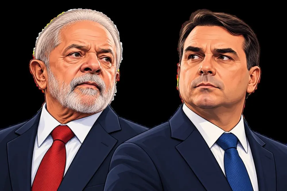 Segundo turno definirá o próximo presidente da República entre Flávio Bolsonaro e Lula.