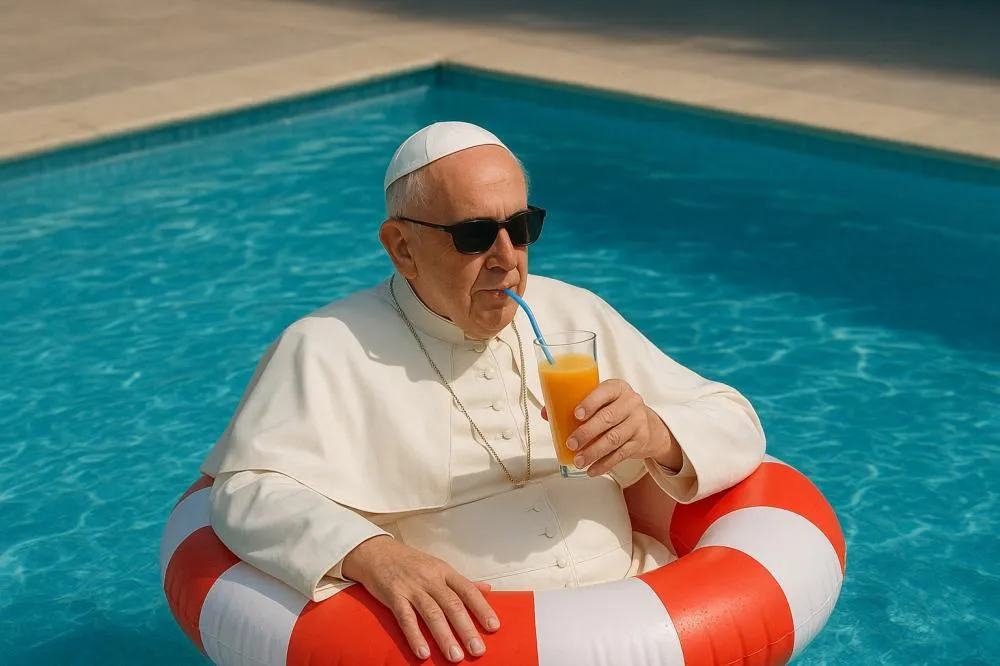 O Papa na piscina: a técnica por trás dos vídeos que viralizam