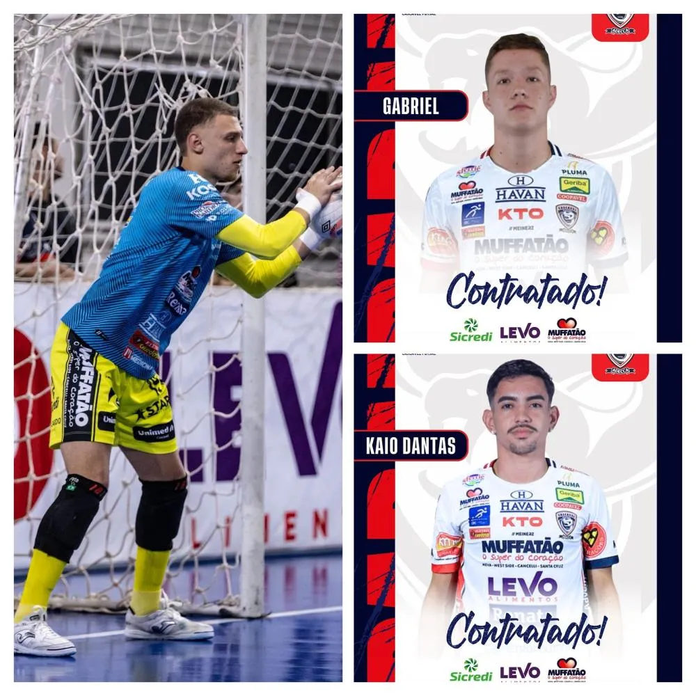 Cascavel Futsal anuncia reforços e renovação para 2026