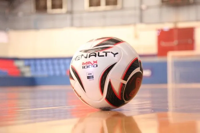 Imagem ilustrativa de bola de futsal publicada pela Prefeitura. Foto: Prefeitura de Nova Santa Rosa.