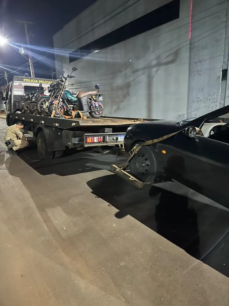 Operação de trânsito flagra cinco condutores sem CNH em Cascavel