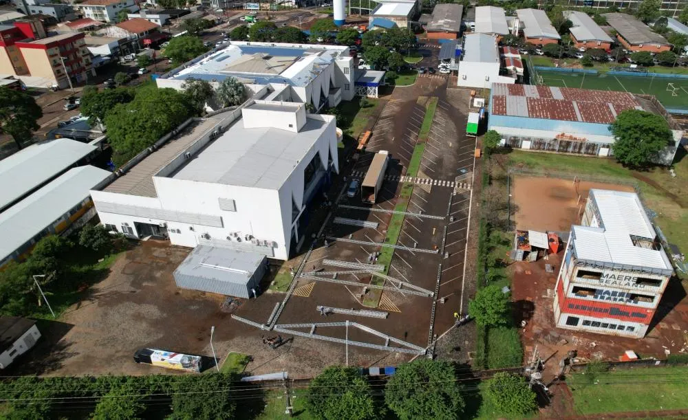 Unioeste, em Cascavel, prepara a estrutura para receber a sexta edição do Paraná Faz Ciência, em novembro.