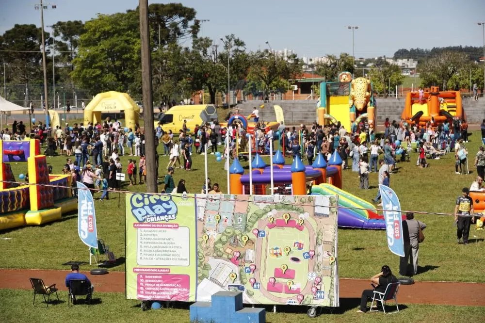 Ciro Play reúne brinquedos, recreação e atividades inclusivas na programação especial do Dia das Crianças.