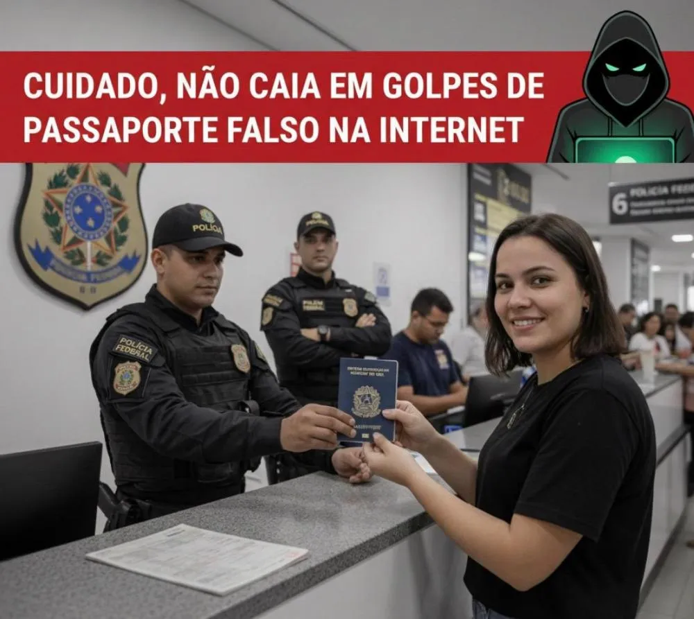 Antes de pagar a taxa do passaporte por PIX, é necessário conferir o nome e o CNPJ do beneficiário.
