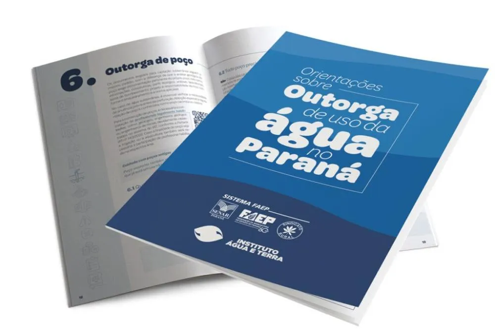 Material gratuito reúne informações sobre autorização para captação de água, licenciamento ambiental e automonitoramento.