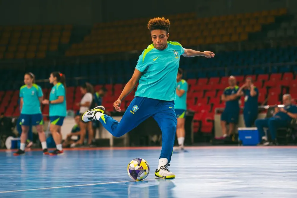 Com gol de Luana do Stein Cascavel, Seleção Brasileira avança para a final da Copa do Mundo de Futsal Feminino 