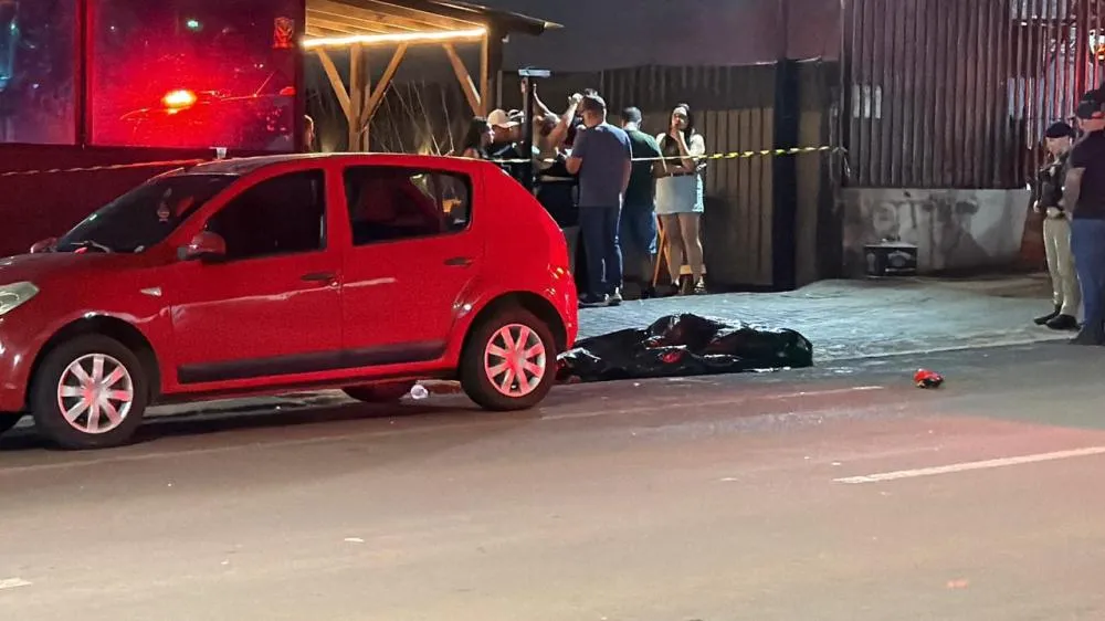 Homem é morto à tiros após briga em estabelecimento comercial no centro de Cascavel