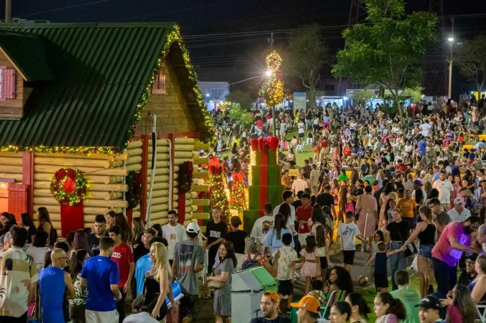  Fortes chuvas adiam show do Natal da Família no Gramadão, nesta sexta-feira (12)