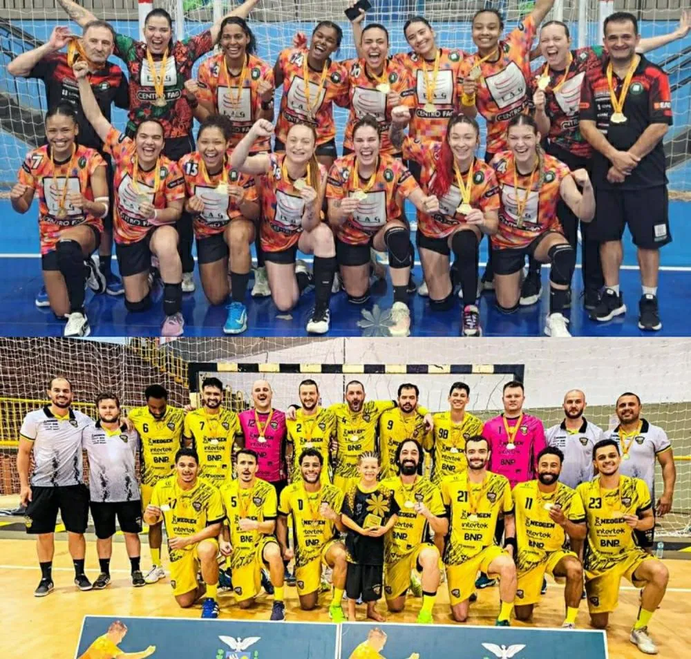  Cascavel fecha 2025 no topo do handebol paranaense
