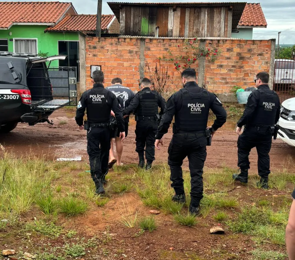 Jovem de 25 anos é preso por estupro, ameaça e pornografia infantil