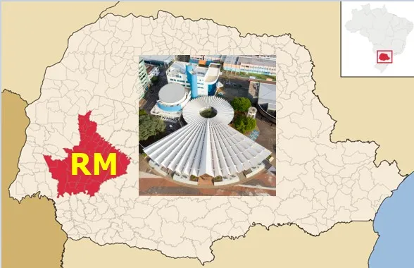 A Região Metropolitana de Cascavel: apenas um mapa e uma catedral?