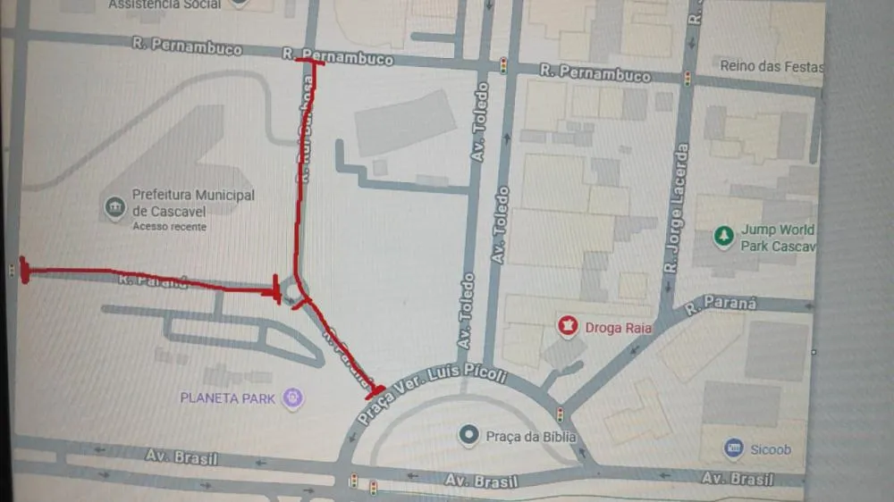 Mudanças no trânsito durante reveilllon Foto: Divulgação/Assessoria