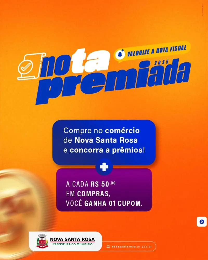 Sorteio de Natal da Campanha Nota Premiada acontece nesta segunda-feira (29)
