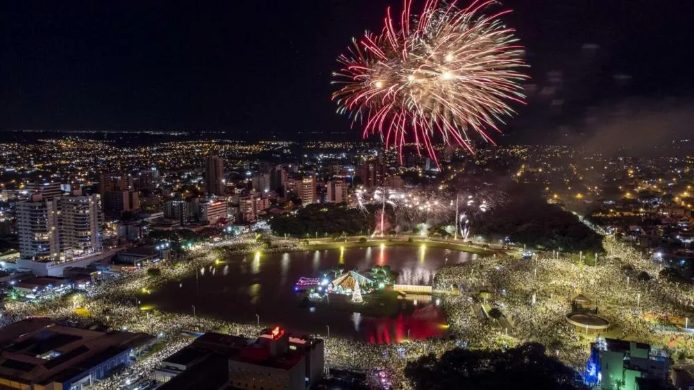 Virada do ano em Toledo terá tradicional show pirotécnico no Diva Paim Barth