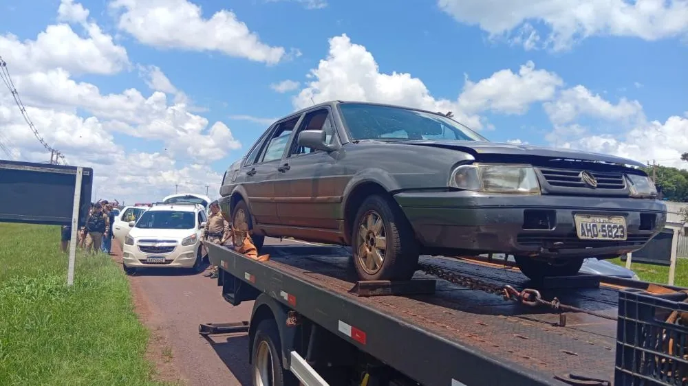 Dupla é presa após assalto na BR-277