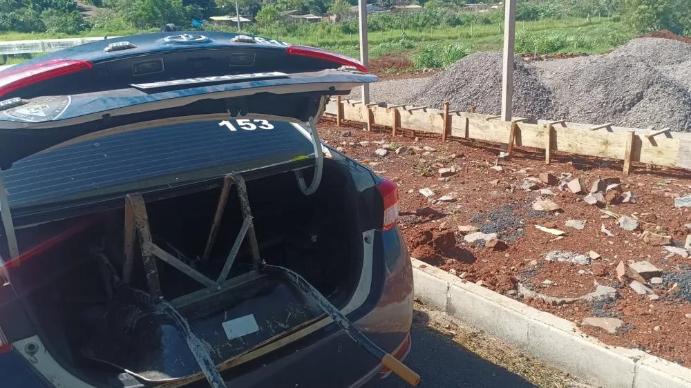 Patrimônio público é alvo de marginais em Cascavel