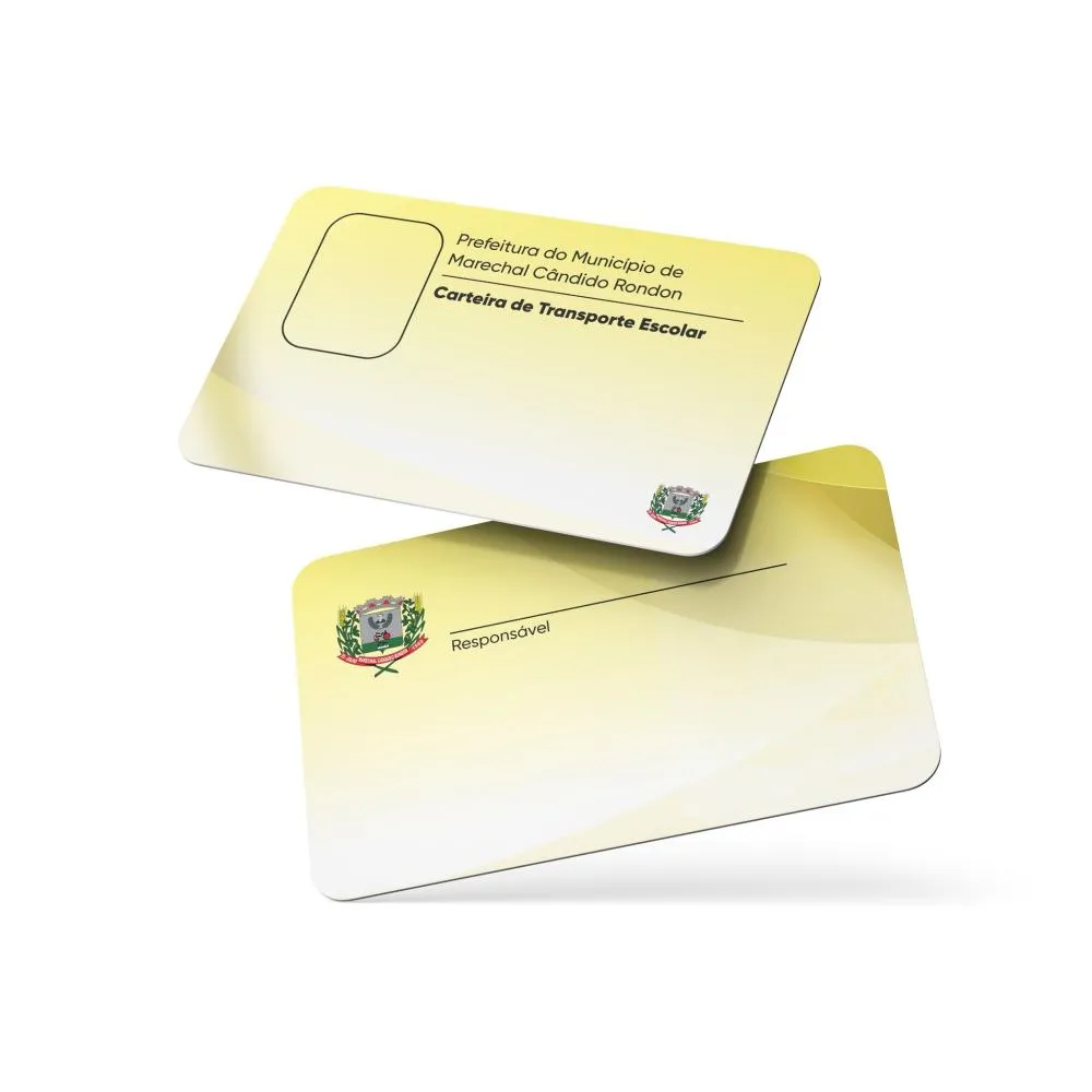 Prefeitura de Rondon divulga datas para confecção da carteirinha de transporte escolar