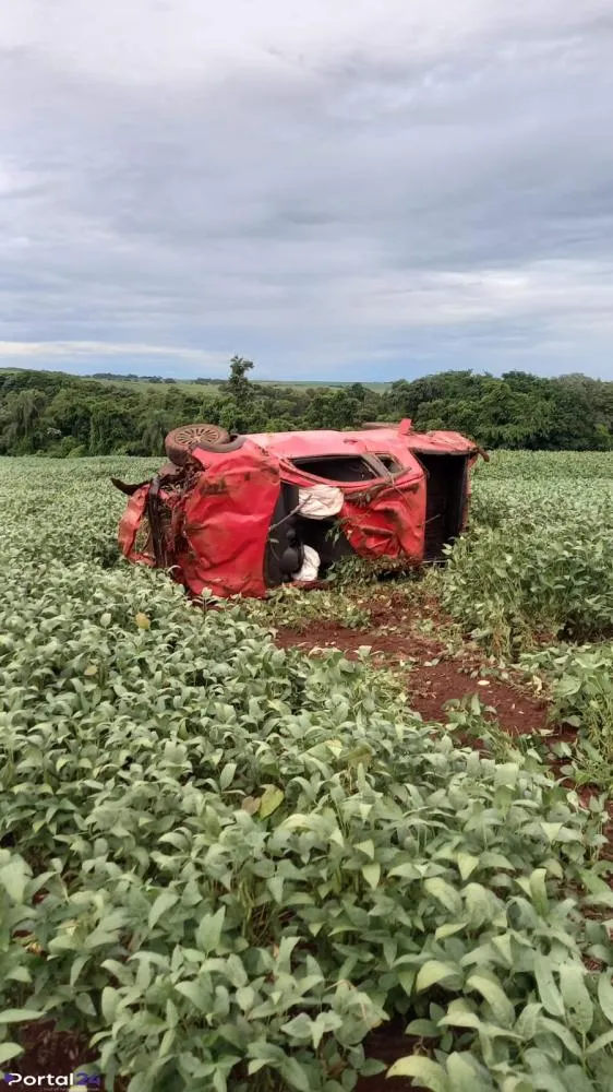 Jovem de 25 anos morre em grave acidente na PR-180