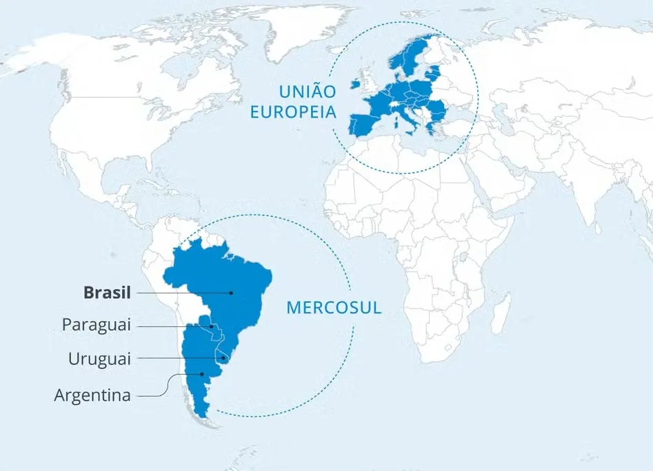Agro brasileiro projeta alta de US$ 6,2 bilhões em exportações com acordo UE-Mercosul
