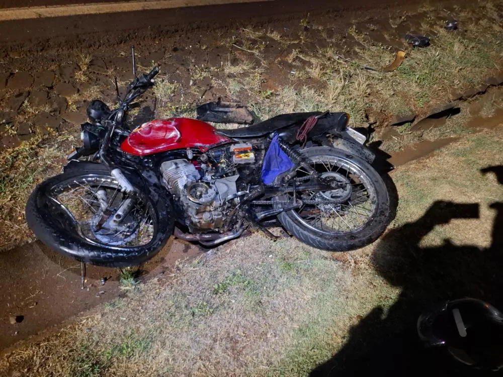 Acidente na PR-495 termina com morte de motociclista