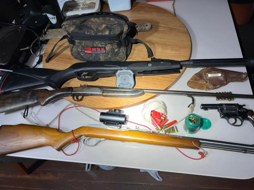 PF deflagra operação de combate aos crimes ambientais no Parque Nacional do Iguaçu.