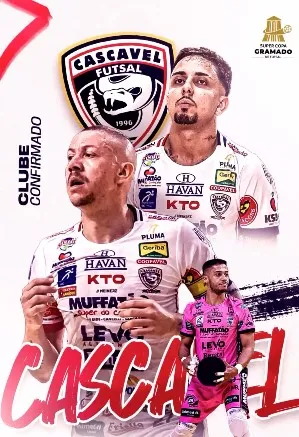  Cascavel Futsal confirma participação na Super Copa Gramado 2026